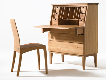 EMILY secretary desk - Wooden secretary desk by Sixay furniture - view 2